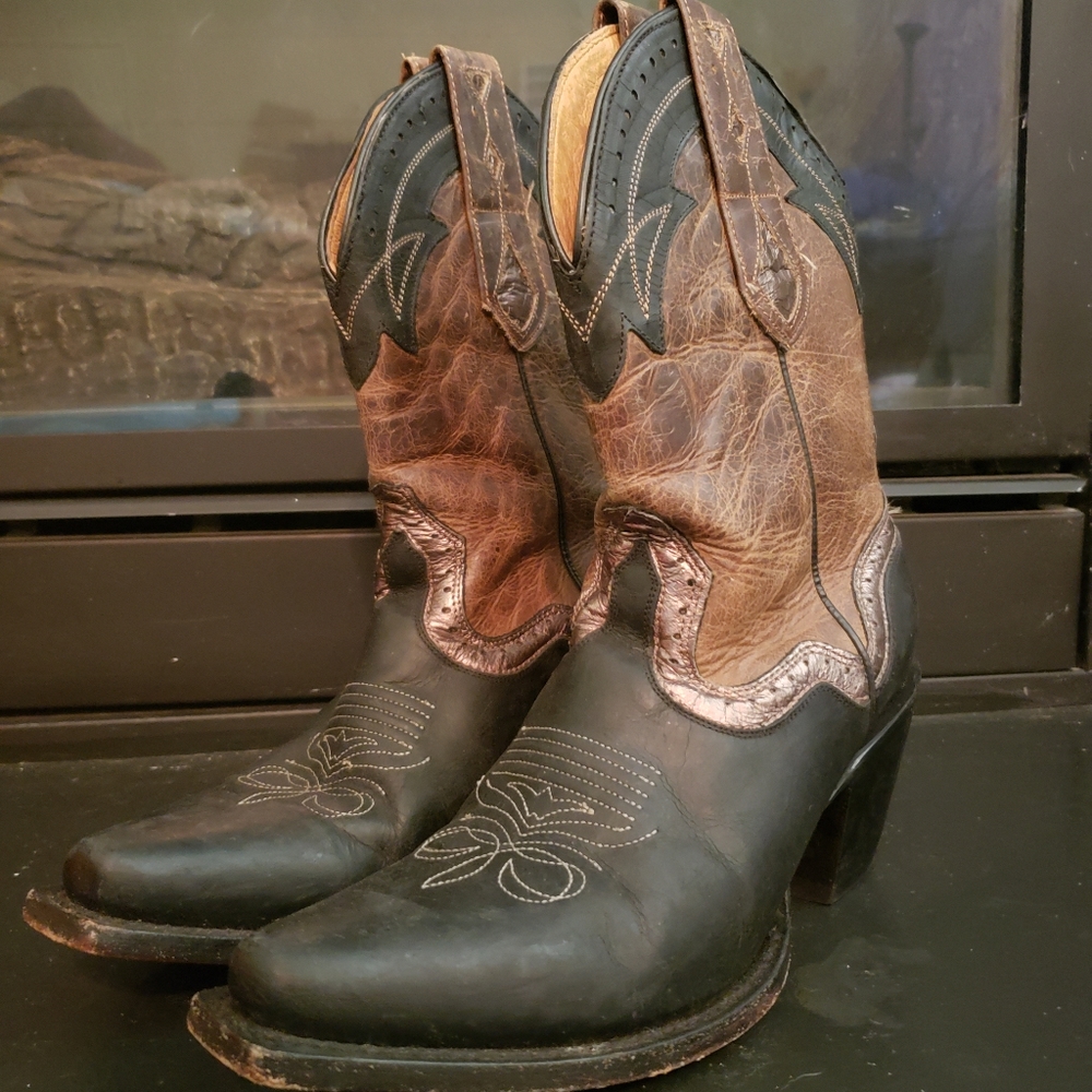 Sterling River Womens Leather Boots Sz-7.5
